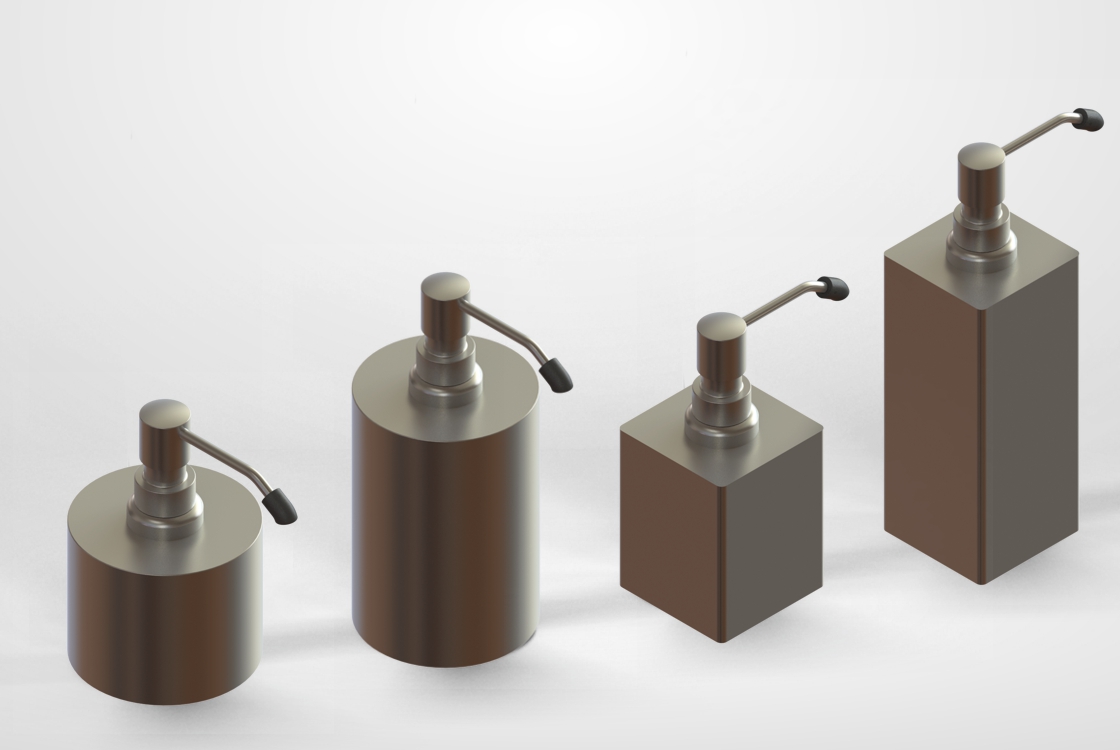 Dispensers stainless steel